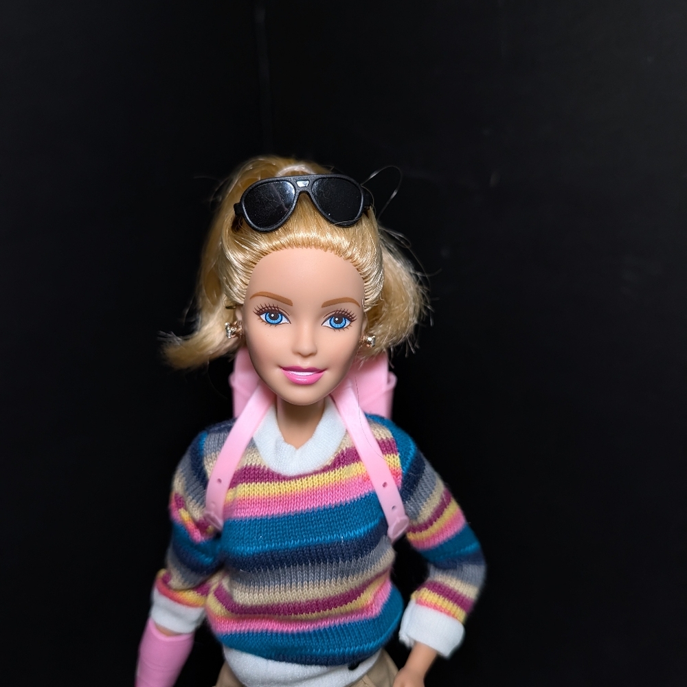 FINAL PRICE* Custom Restyled Barbie with Cast - Picture 4 of 13